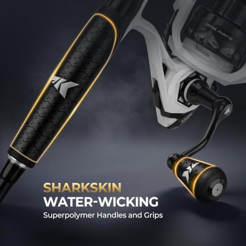 KastKing Lethal Phantom Twin-Tip Fishing Rod and Reel Combo - Image 5