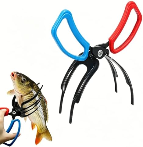 3 Claw Fish Gripper, Multifuctional Fish Grippers for Fishing by Hytihtu