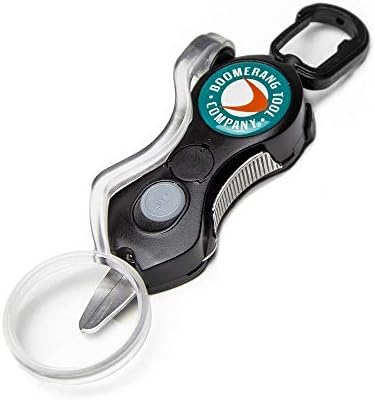 Boomerang Tool Company SNIP Fishing Line Cutters with Retractable Tether and Stainless Steel Blades that Cut Braid, Mono and Fluoro Lines Clean and Smooth! by Boomerang+Tool+Company