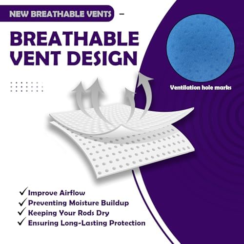 Aventik Neoprene Rod Sleeve with Hanging Loop & Adjustable Lanyard - Image 5