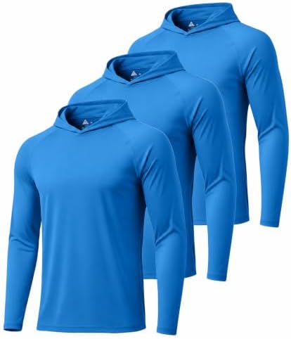 ZITY Men's Lightweight Pullover Hoodie UPF 50+ Fishing Shirts Sweatshirt by ZITY