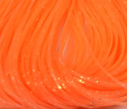 Hareline Crazy Legs Fly Tying Material – Silicone Rubber Legs for Streamers, Nymphs, Bass & Saltwater Flies by HarelineDubbin