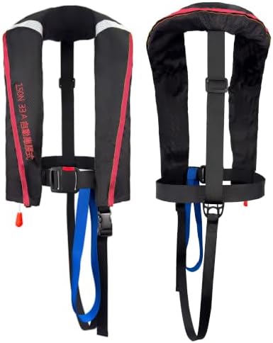 Automatic Inflatable Life Jacket,Preserver PFD for Adults,Life Vest for Adult,Supports Weight up to 330 pounds - Image 2