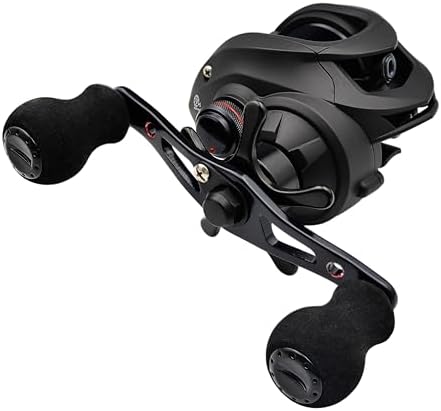 FISHDROPS Baitcaster Reels, 9+1BB, CNC Aluminum Spool, Magnetic Brake System Bait Caster Reel High Speed Gear Ratio 7.0:1 Ultra Smooth Low Profile Baitcasting Fishing Reel by Fishdrops