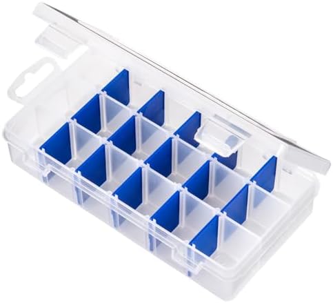Flambeau Outdoors 2003 Tuff Tainer 18 Compartments 15 Zerust Dividers, Blue - Image 4