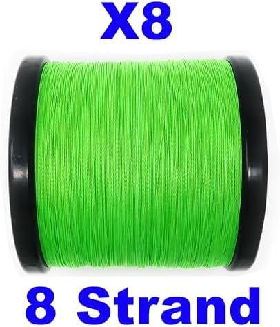 Reaction Tackle Braided Fishing Line - Pro Grade Power Performance for Saltwater or Freshwater Fish - Colored Fishing Line Braid for Extra Visibility - Image 4
