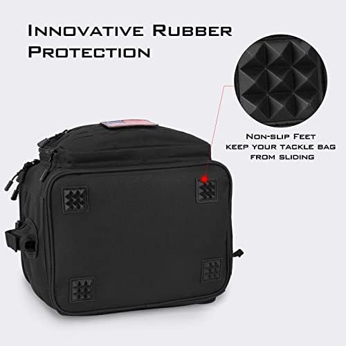 KastKing KarryAll Fishing Tackle Bag, Saltwater & Freshwater Gear Storage - Image 5