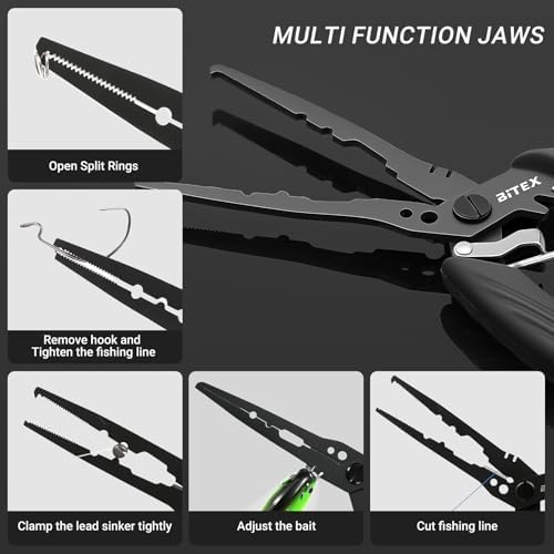 BiteX Fish Lip Gripper with 40lb Scale, 360° Rotating Fish Holder - Image 7