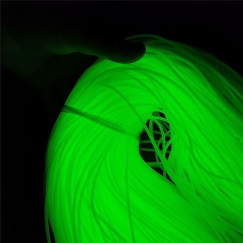 Luminous Tube 0.8/1/1.2/1.5/1.8/2mm Fishing Hook Line Tubing Silicone Glow Pipe Glow Tube Sleeves Glow in Dark Tubing - Image 7