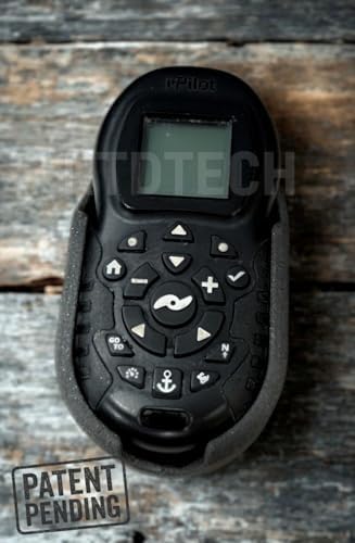 Remote Holder fits Minn Kota Ipilot Bluetooth trolling Motor Remote. Carbon Fiber Infused. Crafted by a Fisherman for Fishermen. Proudly Designed and Precision-Manufactured in the USA. - Image 2