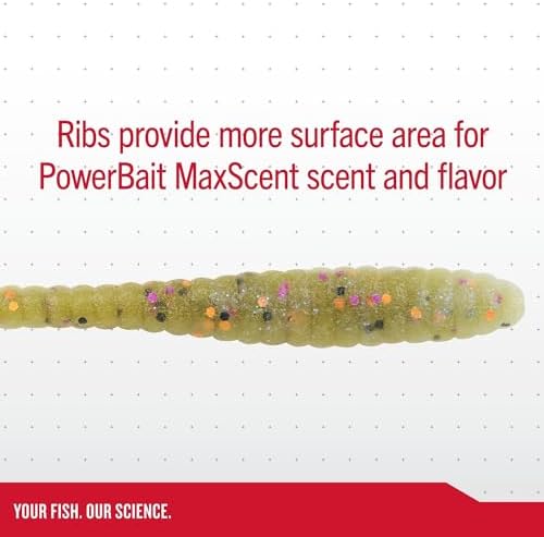 Berkley Berkley PowerBait MaxScent Flat Worm - Image 4