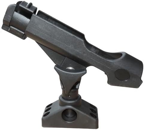 Fishing Rod Holders for Boat Rod Holder 360-degree Kayak Rod Holder Side Deck Mount Rod Holder Boat Fishing Pole Holders - Image 7