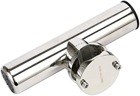 Amarine-made 4Pcs Boat Rod Holder, Stainless Rail Mount Clamp on Fishing Rod Holder, Adjustable Fishing Pole Holder for Rails 1-1/4" to 2" - Image 5