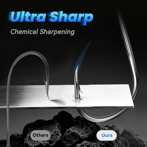 Octopus Fishing Hooks 50/100 Pcs,Offset Beak Circle Hooks for Fish Hooks - Image 4