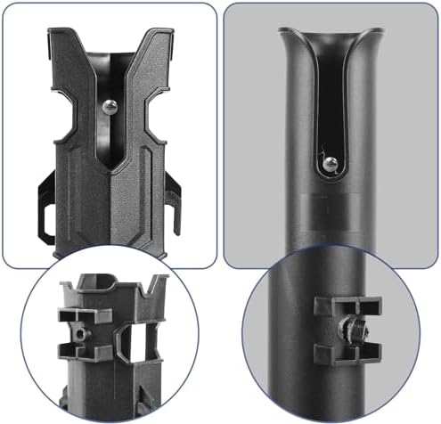 6Pcs Boats Fishing Rod Holders,Wall Mounted Fishing Rod Holder Bracket Tube - Image 5