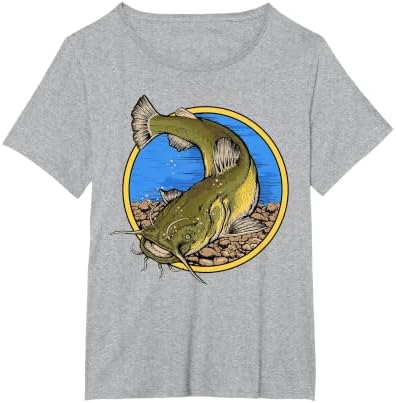 Flathead Catfish Fishing T-Shirt by Hunting+%26+Fishing+Merch