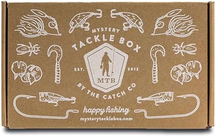 Catch Co Mystery Tackle Box Freshwater Bass Fishing Kit by CatchCo