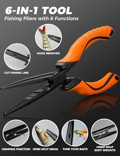 Fish Gripper 9.2",Fishing Pliers,Fishing Tool Kit - Image 4