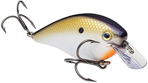Strike King KVD 1.5 Hard Knock Fishing Lure, 3/8 oz, 3D Lifelike Eyes by StrikeKing
