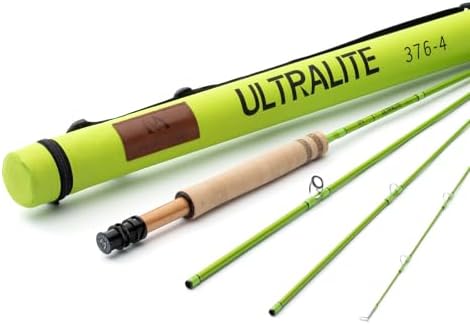 Maxcatch Ultralite-X Fly Fishing Rod for Small Streamers, Super Light Weight, Trout Fishing, 1/2/3wt, Small River by Maxcatch