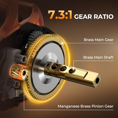KastKing Lethal Blaze Baitcasting Fishing Reels with 7.3:1 Gear Ratio - Image 2