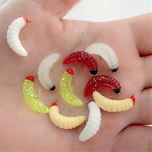 24Pcs Fly Fishing Flies Trout Lures Fishing Tackle Fly Fishing Flies with Boxed Trout Bass Artificial Fish Bait - Image 5