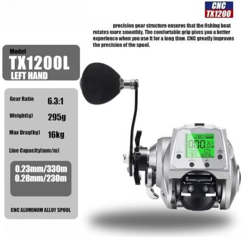 Electric Fishing Reel with Digital Display - Image 2