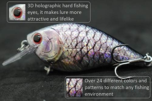 Minnow Crankbait for Bass Fishing Bass Lure Jerkbait Fishing Lures and Tackle Box - Image 4