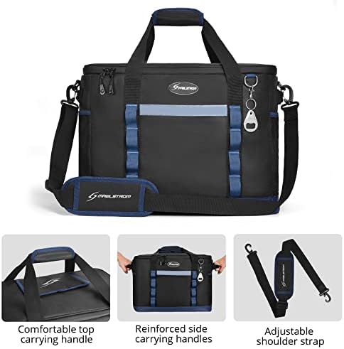 Maelstrom Soft Cooler Bag, 35/55/75 Can Beach Cooler with Flip-top Access - Image 6