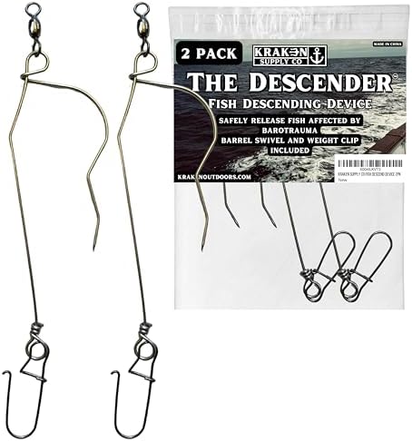 2 Pack Fish Descending Device by KrakenSupplyCo