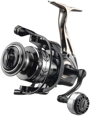 Big Game Surf Spinning Fishing Reel, 44Lbs Max Drag Saltwater Fishing Reels by HAUTTON