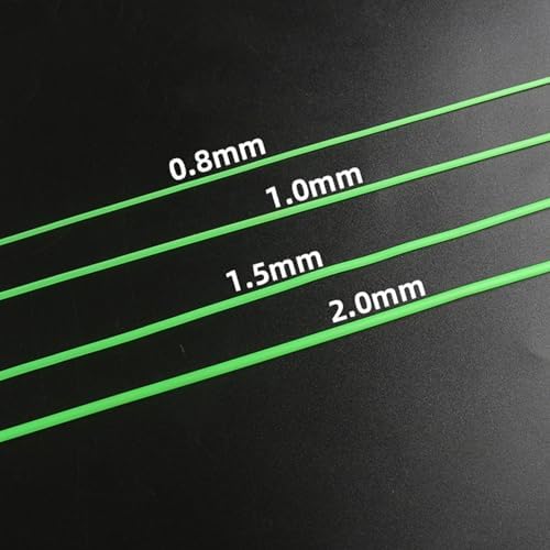 Luminous Tube 0.8/1/1.2/1.5/1.8/2mm Fishing Hook Line Tubing Silicone Glow Pipe Glow Tube Sleeves Glow in Dark Tubing - Image 4