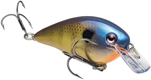 Strike King KVD 1.5 Hard Knock Fishing Lure, 3/8 oz, 3D Lifelike Eyes by StrikeKing