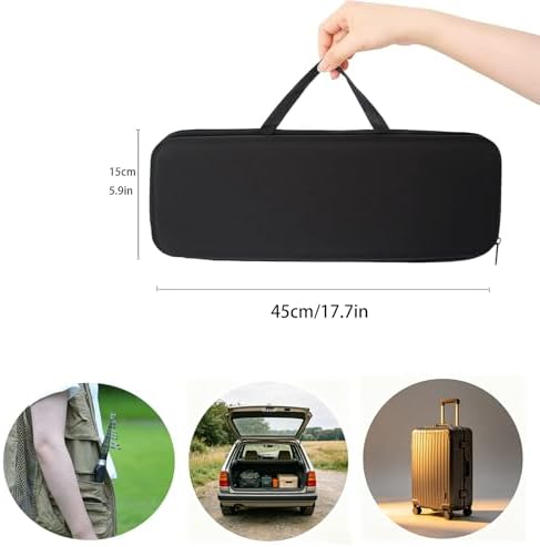 Fishing Pole Combo Set,2.1m/6.89ft 2PCS Collapsible Rods 2PCS Spinning Reels Lures Set Carrier Bag Carbon Fiber Telescopic Fishing Rods Sea Saltwater Freshwater Kit Fishing Rod Reel Combos - Image 6