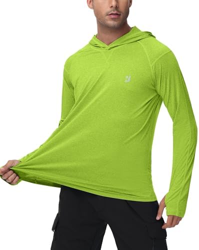 Roadbox Men's UPF 50+ Fishing Shirts, Long Sleeve UV Sun Protection Hoodie - Image 2