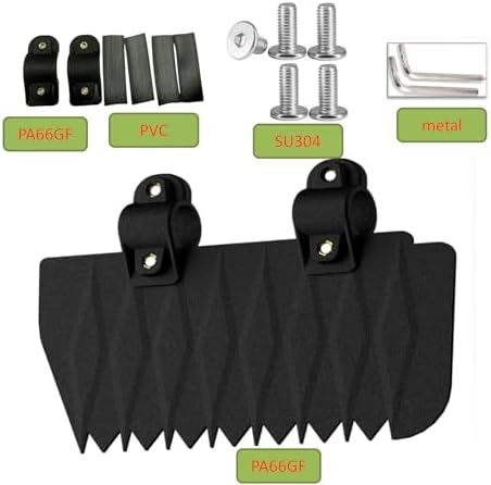 NyVoozy for NK-180s Marine Steering Triangle, Black Powder Coated Aluminum, for Kayak and Trolling Motors Kayak Rudder Kit for Kayak combination ﻿ - Image 4
