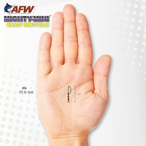 AFW Mighty-Mini Wire Fishing Swivels - Image 5