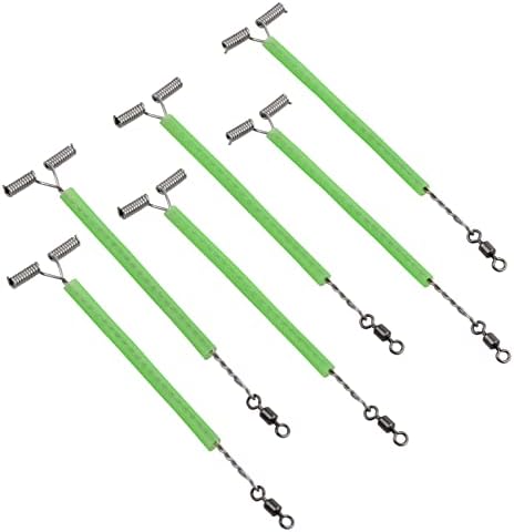 Stainless Steel Fishing Lures Wire Leader Trace Luminous Tube Fishing Rigs by JSHANMEI