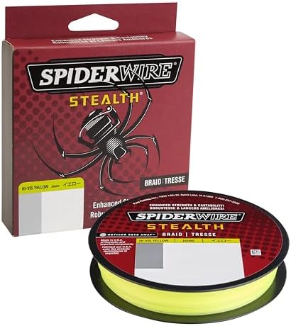 SpiderWire Stealth Braid Fishing Line by SpiderWireFishing