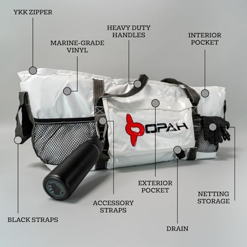 Opah Gear Fathom 5 Deep Insulated Fish Kill Cooler Bag for Tuna, 58" L x 18" W x 30" H, Heavy Duty, Marine-Grade Vinyl, Waterproof, UV Resistant, Camping & Fishing - Image 7
