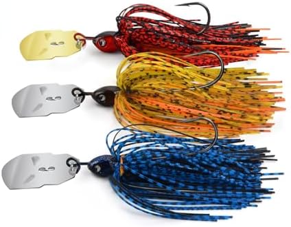 MadBite by KastKing Bladed Jigs Fishing Lures for Bass Fishing by MadBite
