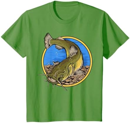Flathead Catfish Fishing T-Shirt by Hunting+%26+Fishing+Merch