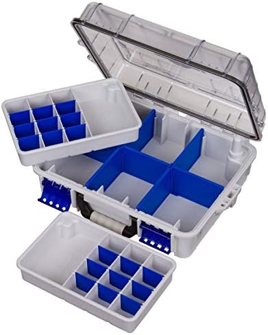 Flambeau Outdoors Waterproof Satchel 3000 Glide Trays, Gray, No Bottom Cage - Image 3