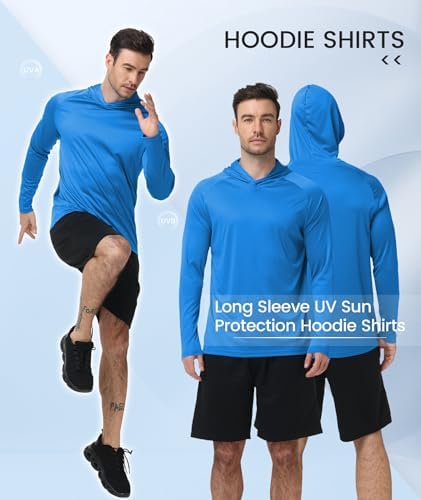 ZITY Men's Lightweight Pullover Hoodie UPF 50+ Fishing Shirts Sweatshirt - Image 3