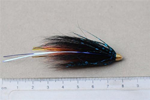 Tigofly 40 pcs/lot 2" Weighted Cone Head Tube Fly 5 Colors Assorted Streamer Salmon Trout Steelhead Fly Fishing Flies Lures Set - Image 4