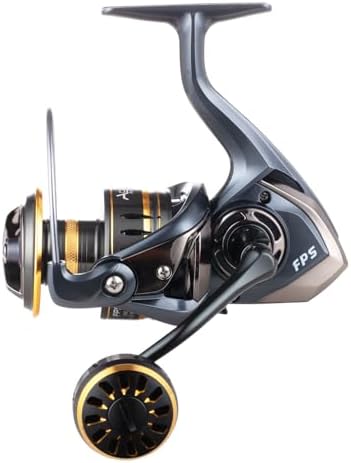 Saltwater Spinning Reel, 13+1BB Smooth Saltwater Fishing Reels, Carbon Drag by Accuretta