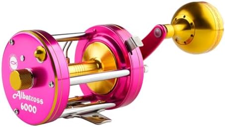 ANCIENT MARINER Albatross 6000 Catfish Reels, Conventional Round Baitcasting Reel by AncientMarinerFishing