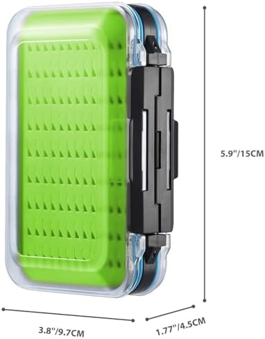 Gonex Fly Boxes for Fly Fishing files Jigs Waterproof Double Sided Fly Case - Image 4
