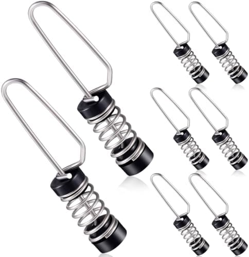 Moxweyeni Stainless Steel Boat Flag Clips for Halyards Outriggers by Moxweyeni