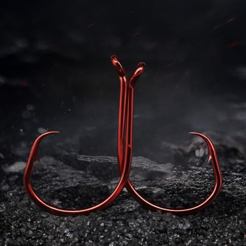 XFISHMAN Circle Hooks - Octopus Hooks Saltwater - 50 Pack #1 12/0 - Image 4